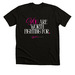 You are worth fighting for (black), a Solid Black Blend Premium Unisex Tee