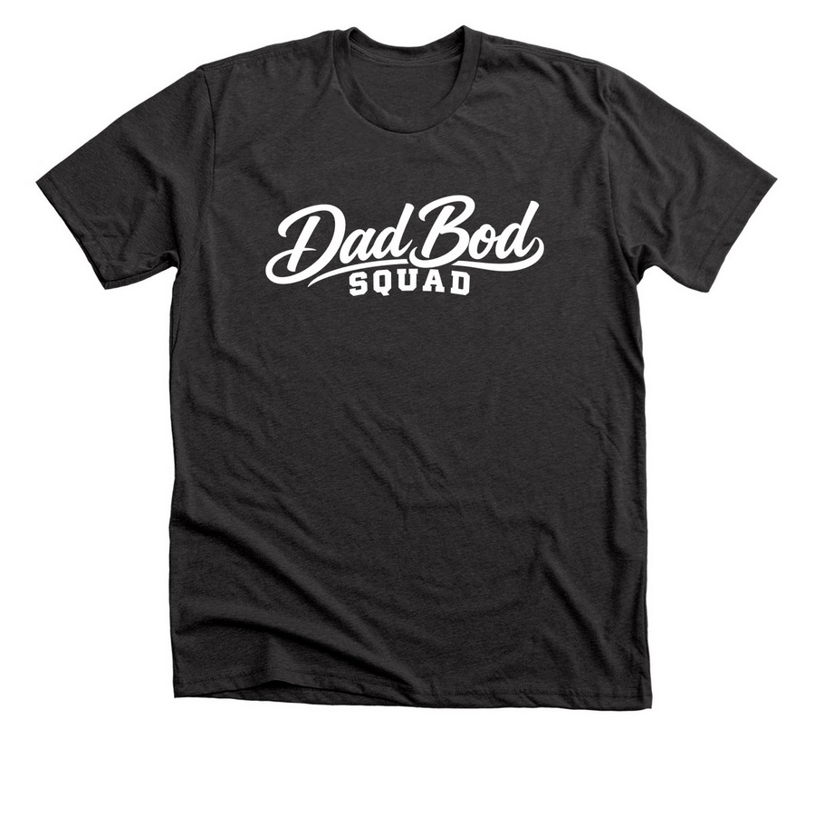 NEW DBS, a Dark Grey Heather Premium Unisex Tee