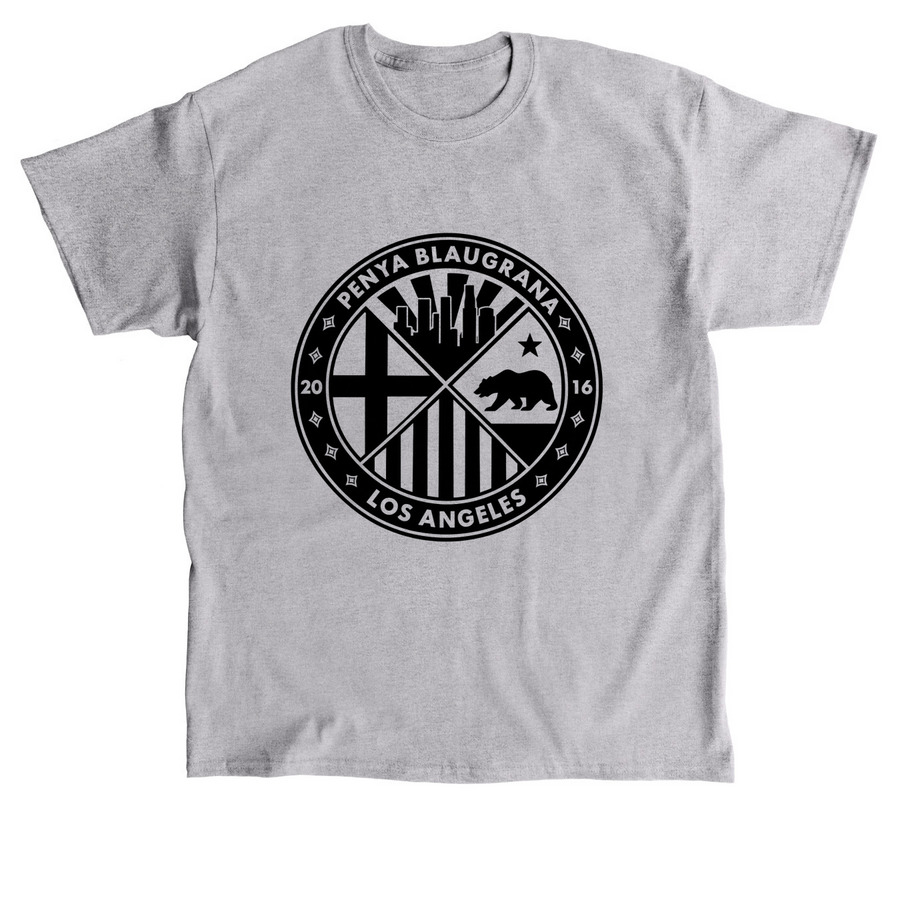 PBLA Classic Crest Tee, a Sport Grey Classic Unisex Tee