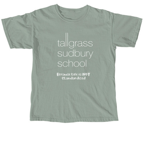 Basic Tallgrass Logo and Tagline T, a Bay Comfort Colors Unisex Tee