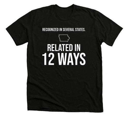 It's All Relative, a Solid Black Blend Premium Unisex Tee