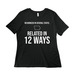 It's All Relative, a Vintage Black Women?s Relaxed Cotton Tee