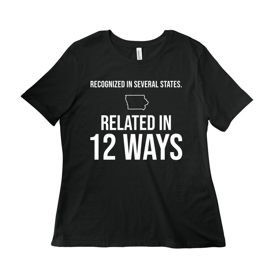 It's All Relative, a Vintage Black Women?s Relaxed Cotton Tee