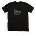 The Prayer - White Ink, a Solid Black Blend Premium Unisex Tee
