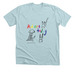 Adopt Today, a Heather Ice Blue Premium Unisex Tee