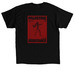 Art for and by Sara Ahmed, a Black Classic Unisex Tee (back-view)