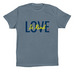 Love Is Kind, a Slate Premium Cotton Tee