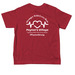 Peyton?s Next Beat Toddler Shirts&nbsp;, a Red Toddler Tee (back-view)