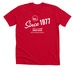 The 1977 Tee, a Solid Red Blend Premium Unisex Tee