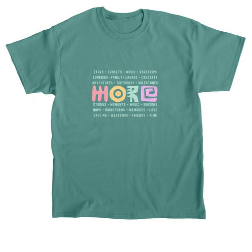 More For Mo | More Pastel, a Jade Dome Classic Unisex Tee