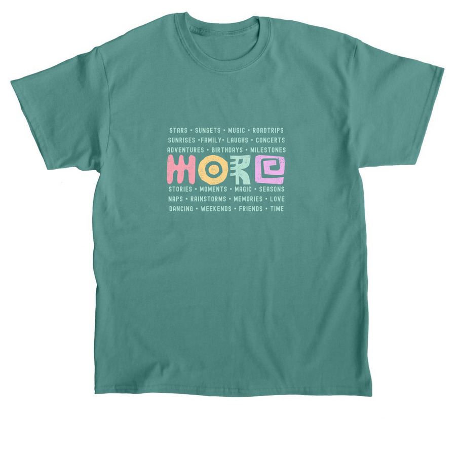 More For Mo | More Pastel, a Jade Dome Classic Unisex Tee