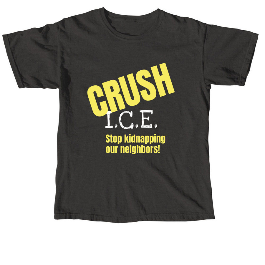 Crush I.C.E., a Pepper Comfort Colors Unisex Tee