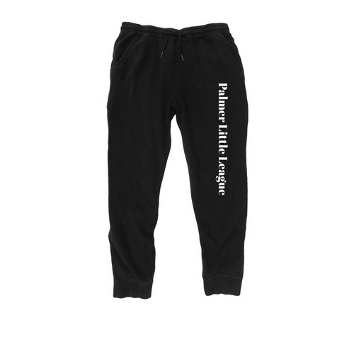 Joggers, a Black Midweight Fleece Joggers