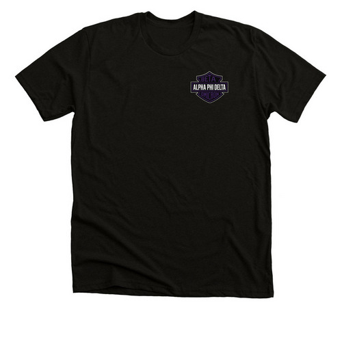 Alpha PhI Delta MC, a Solid Black Blend Premium Unisex Tee