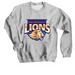 SF Lions Sweatshirt, a Sport Grey Crewneck Sweatshirt