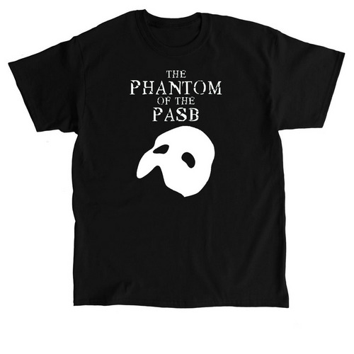 PASB on Broadway Phantom!, a Black Classic Unisex Tee