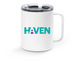 HAVEN Travel Mug, a White Stainless Steel Travel Mug