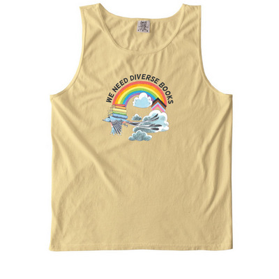 WNDB Rainbow, a Butter Comfort Colors Tank Top