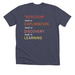 Path to learning Shirt, a Heather Midnight Navy Premium Unisex Tee