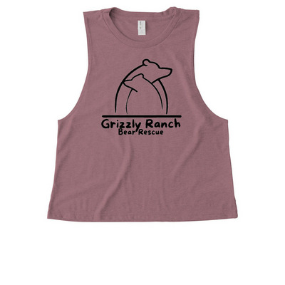 Grizzly Ranch, a Vintage Rose Allmade Eco Triblend Women?s Muscle Tank