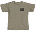 TXHR - American Flag Husky, a Sandstone Comfort Colors Unisex Tee