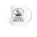 Textus Receptus T-Rex Mugs, a White Coffee Mug
