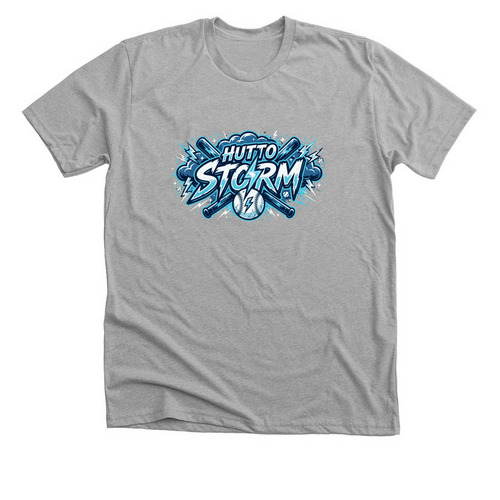 Storm Baseball&nbsp;, a Athletic Heather Premium Unisex Tee