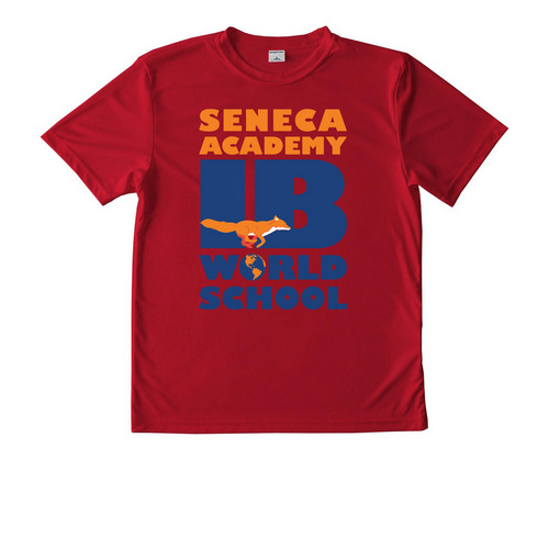 Performance P.E. Shirt, a True Red Youth Performance Tee