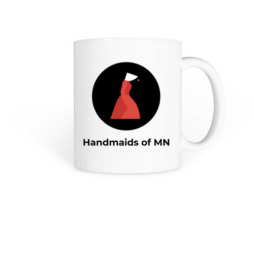 Sip & Support, a White Coffee Mug