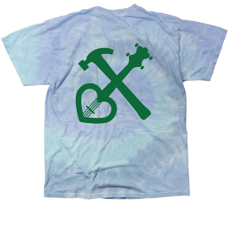Tie-Dye Shirts & Hoodies, a Lagoon Classic Tie Dye Tee (back-view)