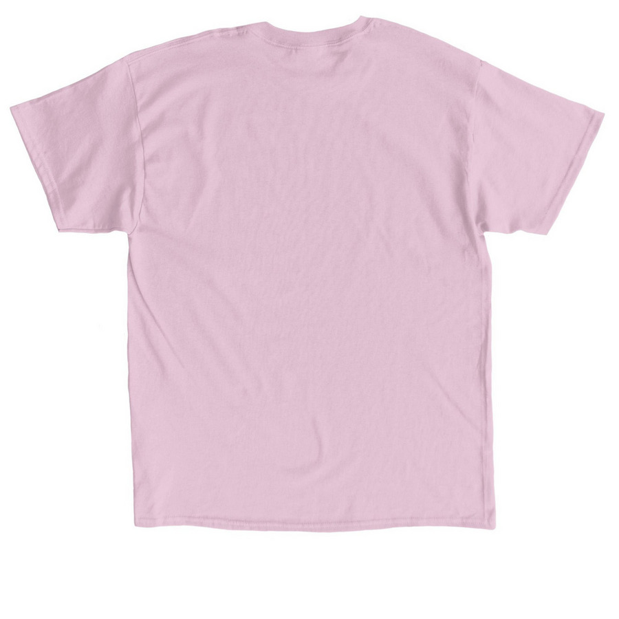 Retro KCS Crusaders, a Light Pink Classic Unisex Tee (back-view)