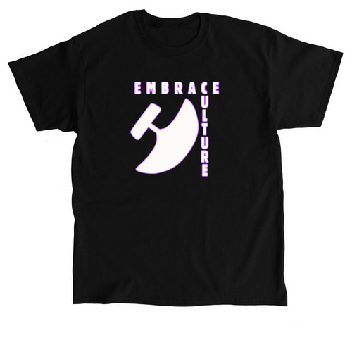 Embrace Culture, a Black Classic Unisex Tee