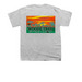 Woodz Treez Logo, a Sport Grey Youth Unisex Tee (back-view)