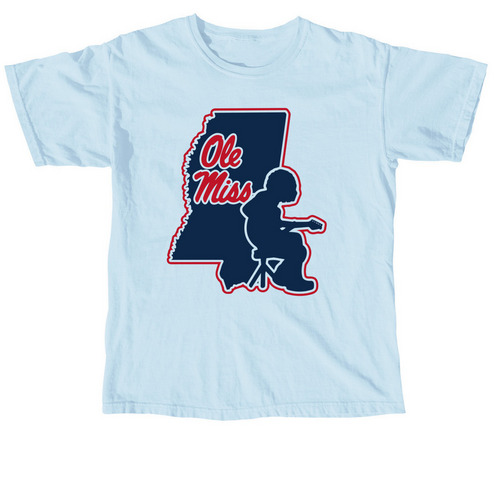 Oxford Mikey Tee&nbsp;, a Chambray Comfort Colors Unisex Tee