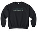 Anniversary Collection | Ours Shows Up, a Black Stanley/Stella Ledger Dry Crewneck Sweatshirt