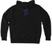 Trash pandas&nbsp;, a Black Nike Club Fleece Pullover Hoodie (back-view)