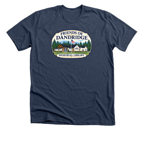Clothing, a Heather Navy Premium Unisex Tee