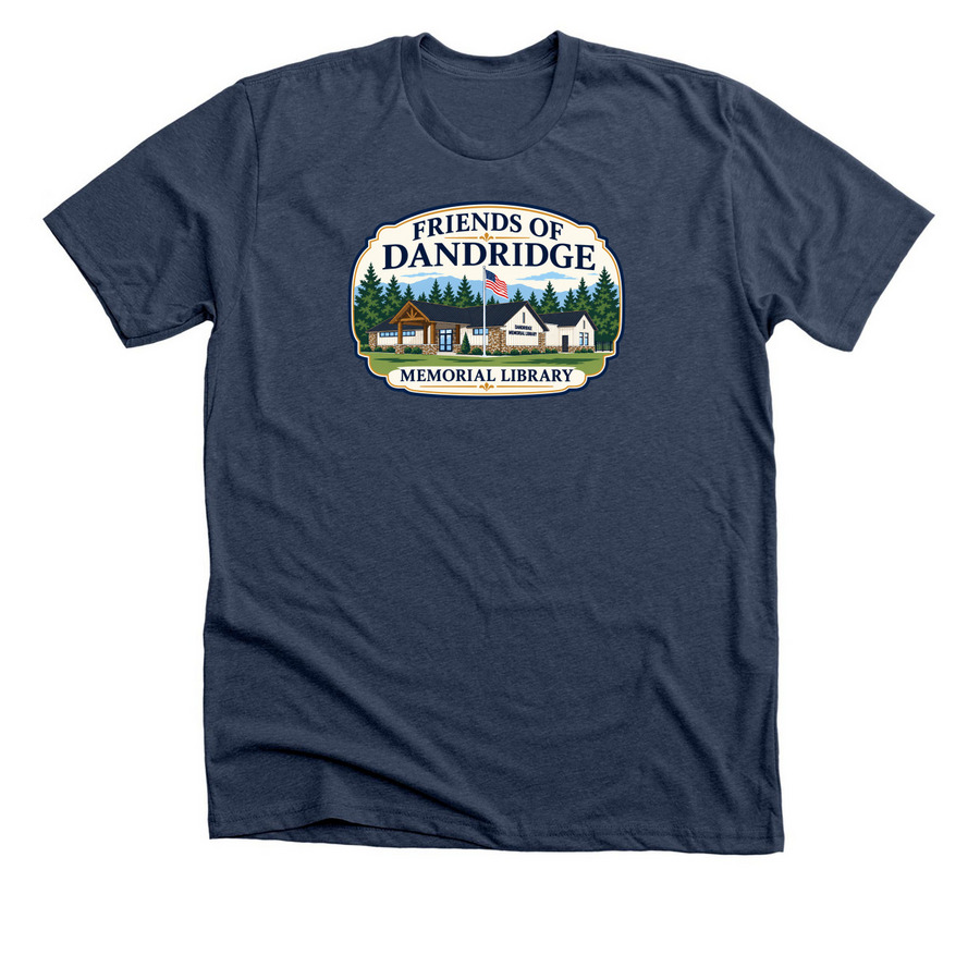 Clothing, a Heather Navy Premium Unisex Tee