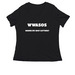 where my bolt cutters, a Black Women's Relaxed V-Neck Tee