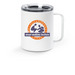 SMI Travel Mug, a White Stainless Steel Travel Mug
