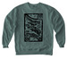 Queer Teachers Living Proof Queer Futures, a Blue Spruce Comfort Colors Crewneck Sweatshirt