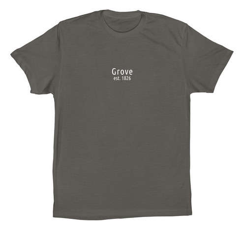 Grove T-Shirt, a Asphalt Premium Cotton Tee
