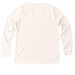 The Cozy Reader Club, a Heather Natural Premium Long Sleeve Tee (back-view)