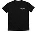 #DogDad T-Shirts, a Solid Black Blend Premium V-Neck Tee