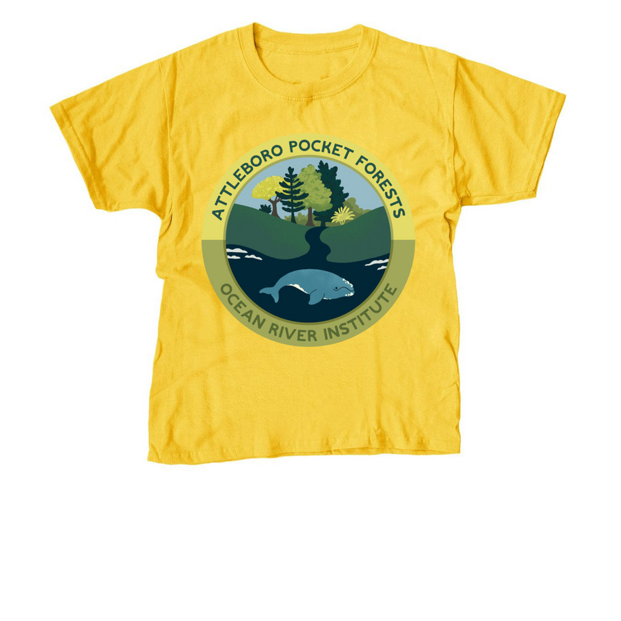 Pocket Forests reduce stormwater with trees, a Daisy Youth Unisex Tee