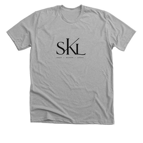 SKL Broken to Restored, a Athletic Heather Premium Unisex Tee