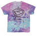 MFM Sonographer 2.0, a Cotton Candy Classic Tie Dye Tee (back-view)