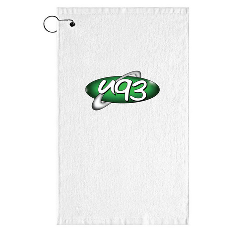 Golf Towel, a White Golf Towel