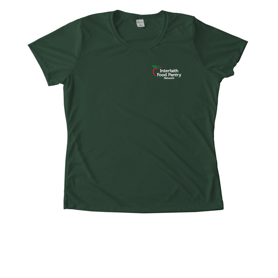 IFPN Performance Wear, a Forest Green Women's Performance Tee