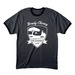 Brady Cheney Charity, a Dark Heather Grey/ Jet Black Cotton Ringer Tee